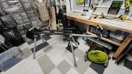 Ryobi folding miter saw station
