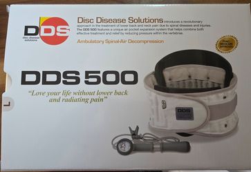 DDS 500 Lumbar Decompression Back Brace / Traction Belt - Size L
