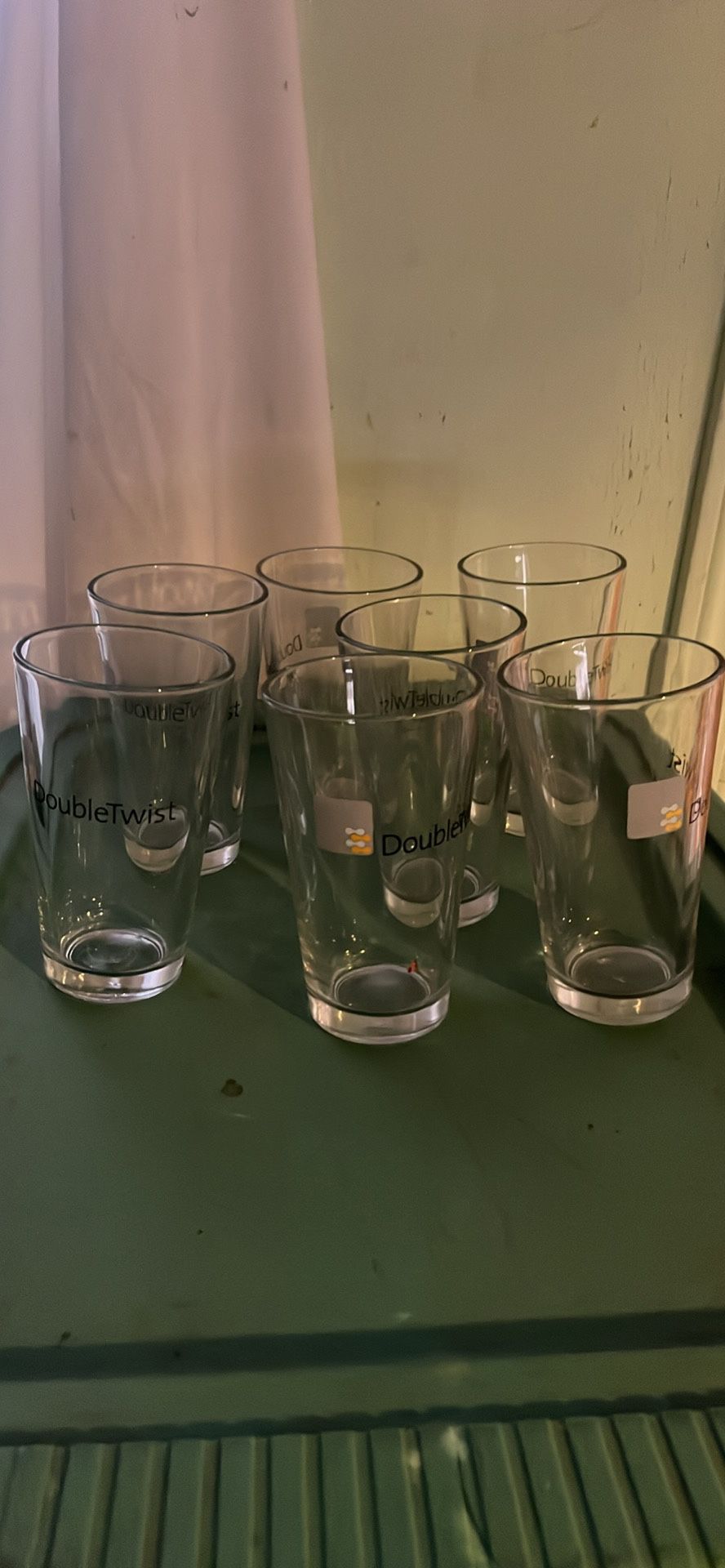 Seven Glass Cups