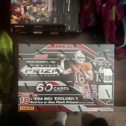Panini prizm 2025 draft picks mega box