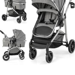 BABY JOY 2 in 1 Convertible Baby Stroller