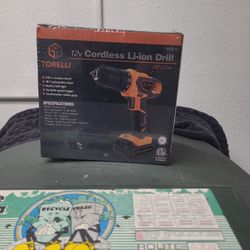 TORELLI 12V CORDLESS DRILL