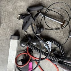 Weights Pulley Rope Handles