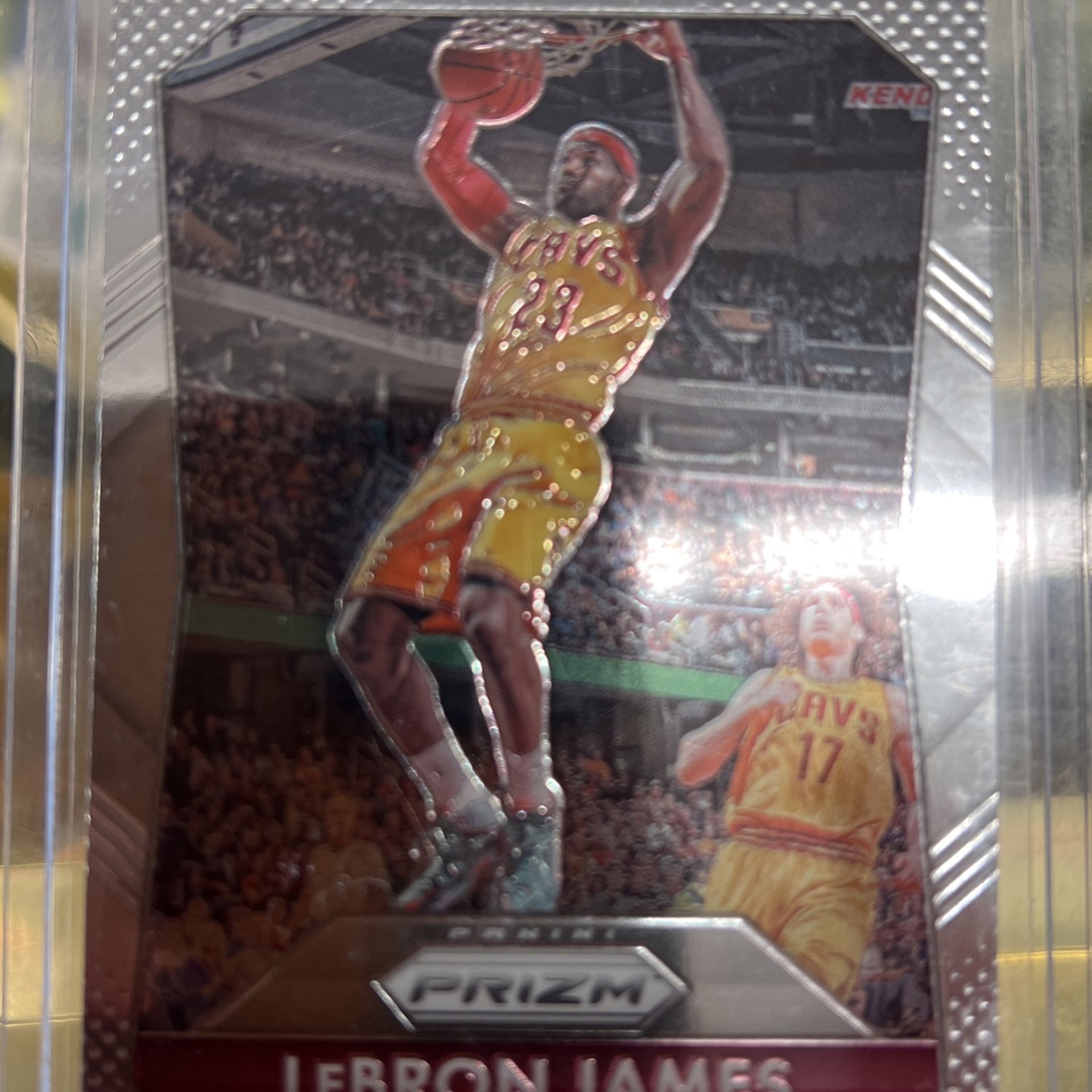 2015-16 Panini Lebron James Red White Blue Prizm #125 PSA 10 Cavaliers LOW POP
