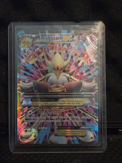 Mega Alakazam EX Full Art Pokémon Card 118/124