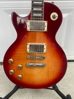 Left handed Epiphone Les Paul Standard