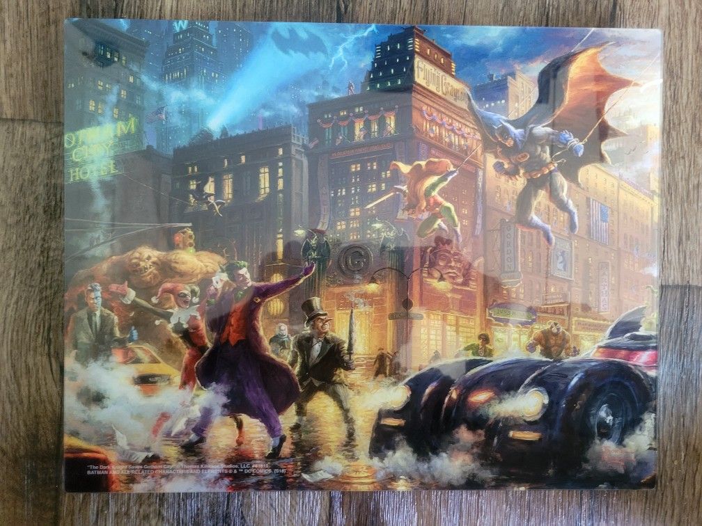 The Dark Knight Saves Gotham City 11″ x 14″ Acrylic Print