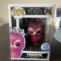VAULTED EXCLUSIVE Fwooper Funko Pop #26 Fantastic Beasts Harry Potter Wizarding