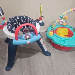Baby Chair and Activity Center Clean Both $25