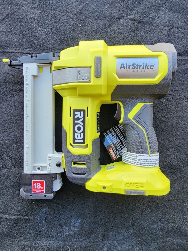 Ryobi 18v 18ga Narrow Crown Stapler New Out Of Box