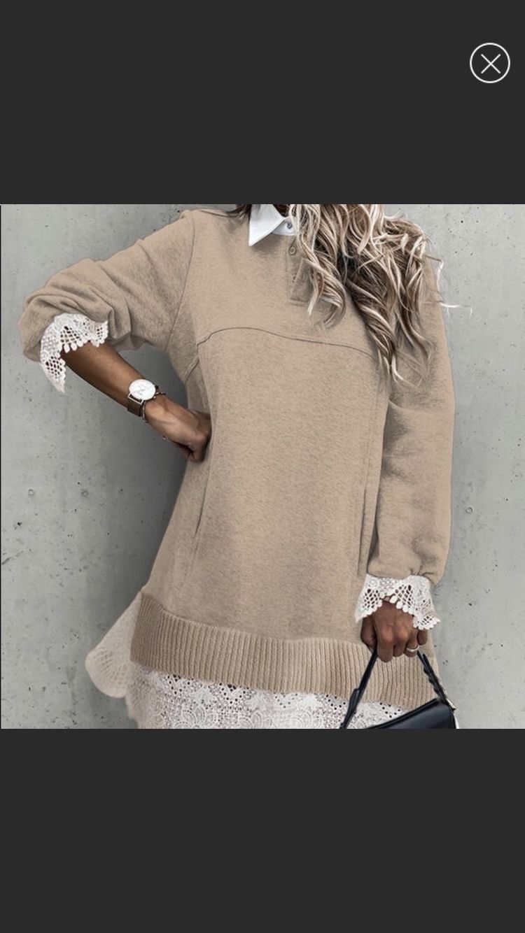 Nwt! Lavish Luxury Shirt Dress. Size Small