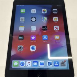 Apple iPad Air 16GB, Wi-Fi, 9.7in - Space Gray - A1474 - IOS 12.5