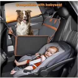 Hard bottomed dog car seat
