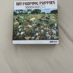 1000 Piece Puzzle 101 Pooping Puppies
