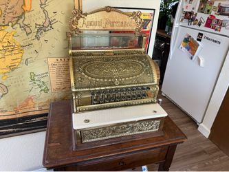 Antique National Cash Register Model 336 FULLY FUNCTIONAL