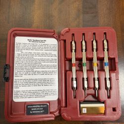 Deluxe Hardness Pick Set Mineral Kit-Scratch Kit For Concrete Grinding