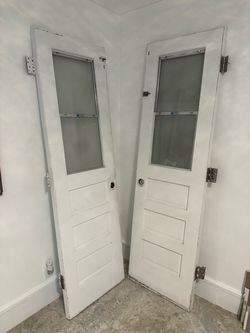 Solid wood doors