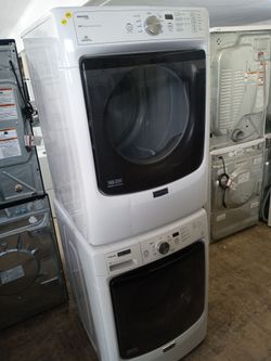 Maytag stackable front load washer and dryer set - Free delivery