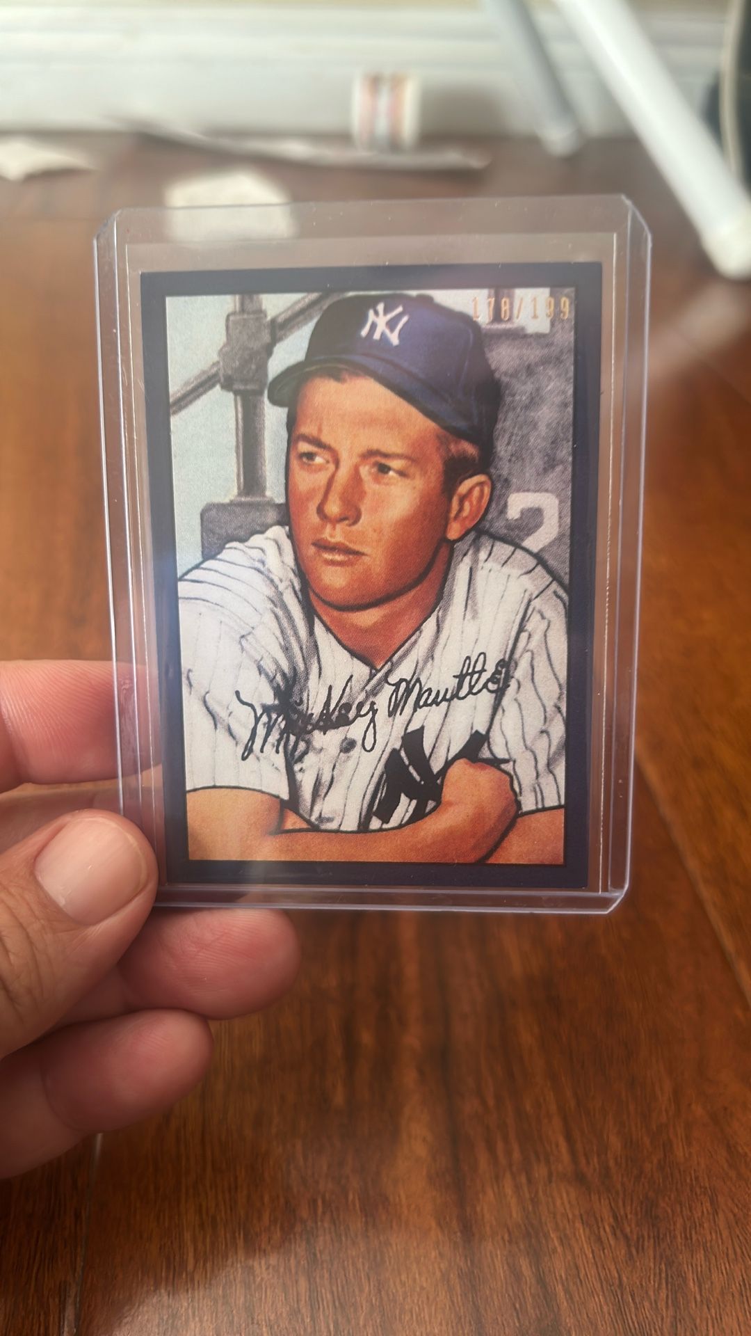 Mickey Mantle card