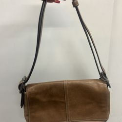 Vtg Leather Coach 