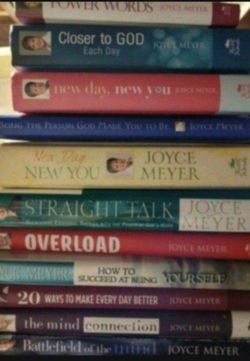 Joyce Meyer Books, see 4 pics, $7 each