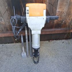 Jackhammer  And 3 Tools
