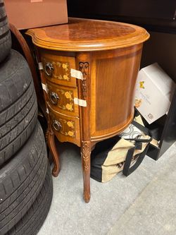 Antique Kidney Desk with Drawers
