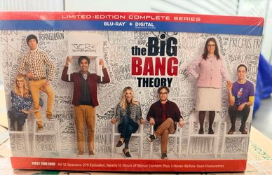 THE BIG BANG THEORY : THE COMPLETE SERIES (BLU-RAY), BRAND NEW & FACTORY SEALED