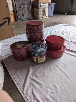 20 NEW In Box Christmas Cookie Cutters & 9 Christmas Treat Tins