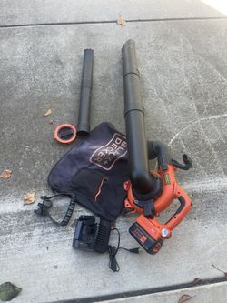 Black&Decker 40v BLOWER / Vacuum Combo