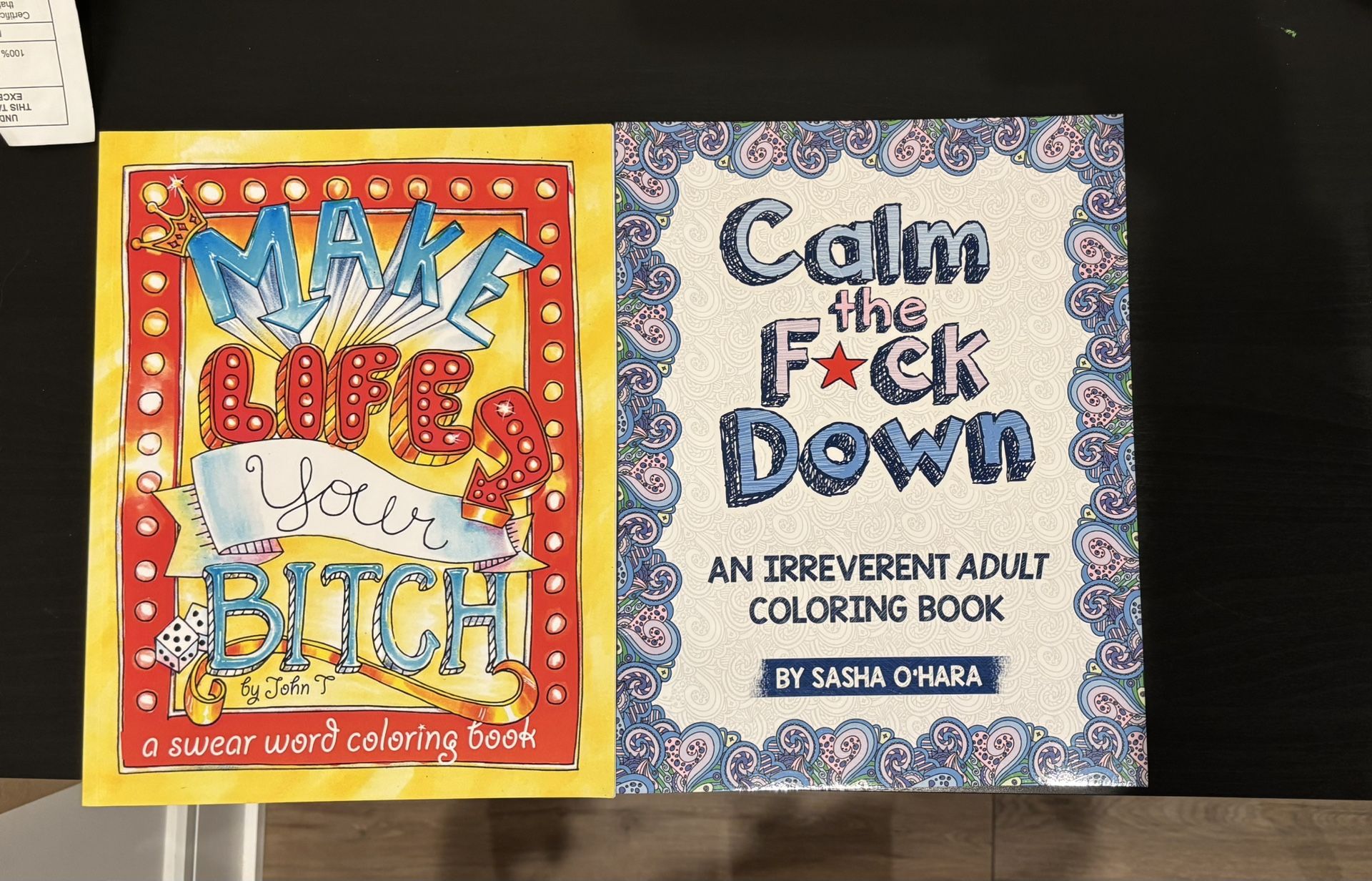 Sweary Coloring Books