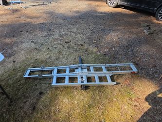 Trailer hitch bike holder  e bike or dirt bike