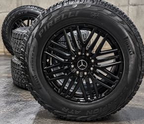 22" Mercedes G63 AMG 4x4² Wheels Rims Tires Factory OEM Pirelli Scorpion ATR