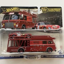 2025 Hot Wheels Premium Team Transport Ferrari 250 GTO Fiat 642 RN2 Bartoletti 