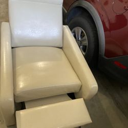 Almost New Beige Recliner 