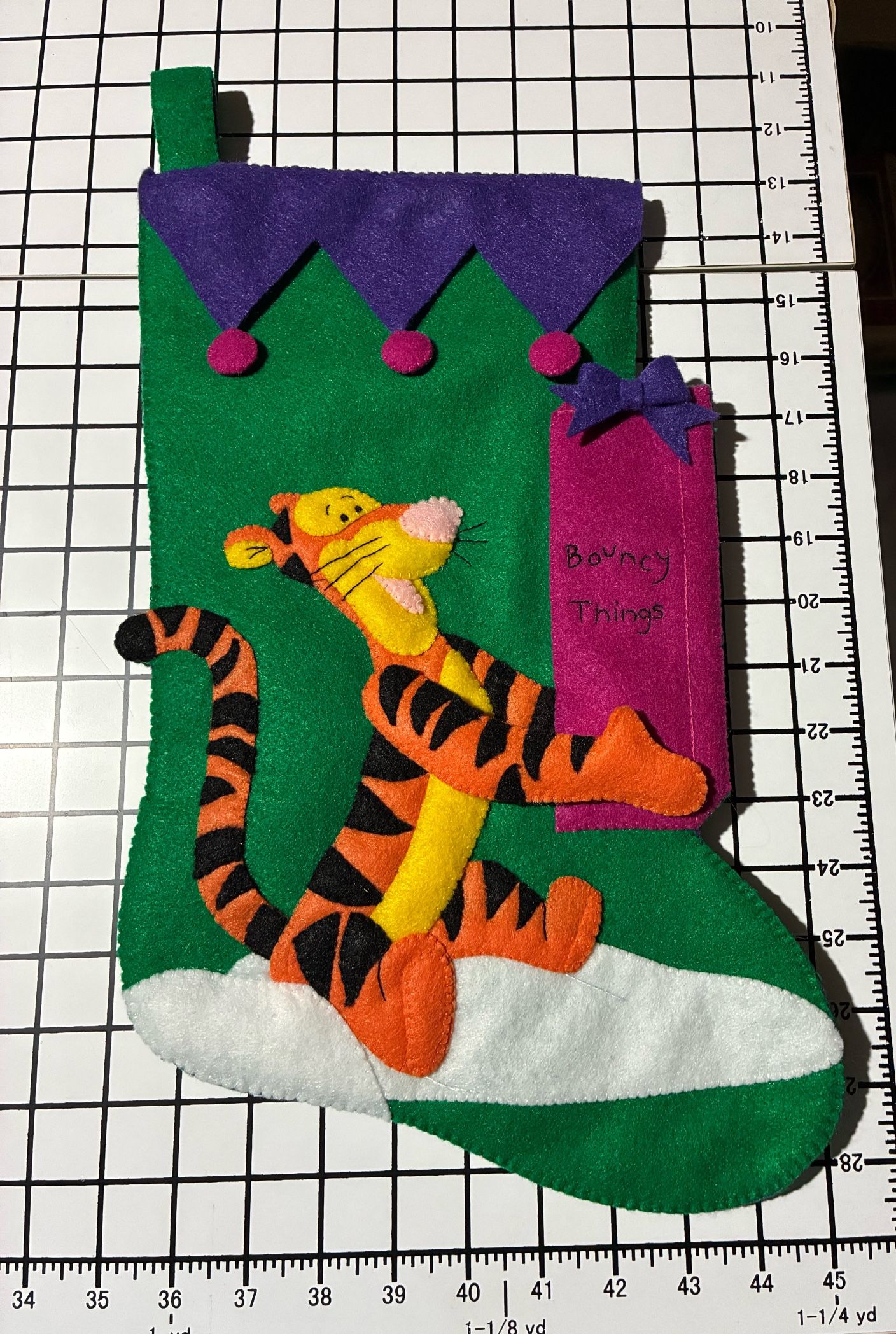 Tigger Christmas Stocking 