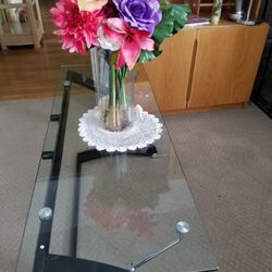 TV Stand Tampered Glass 