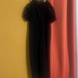 Palasso Dress. Black Color. Size. 14