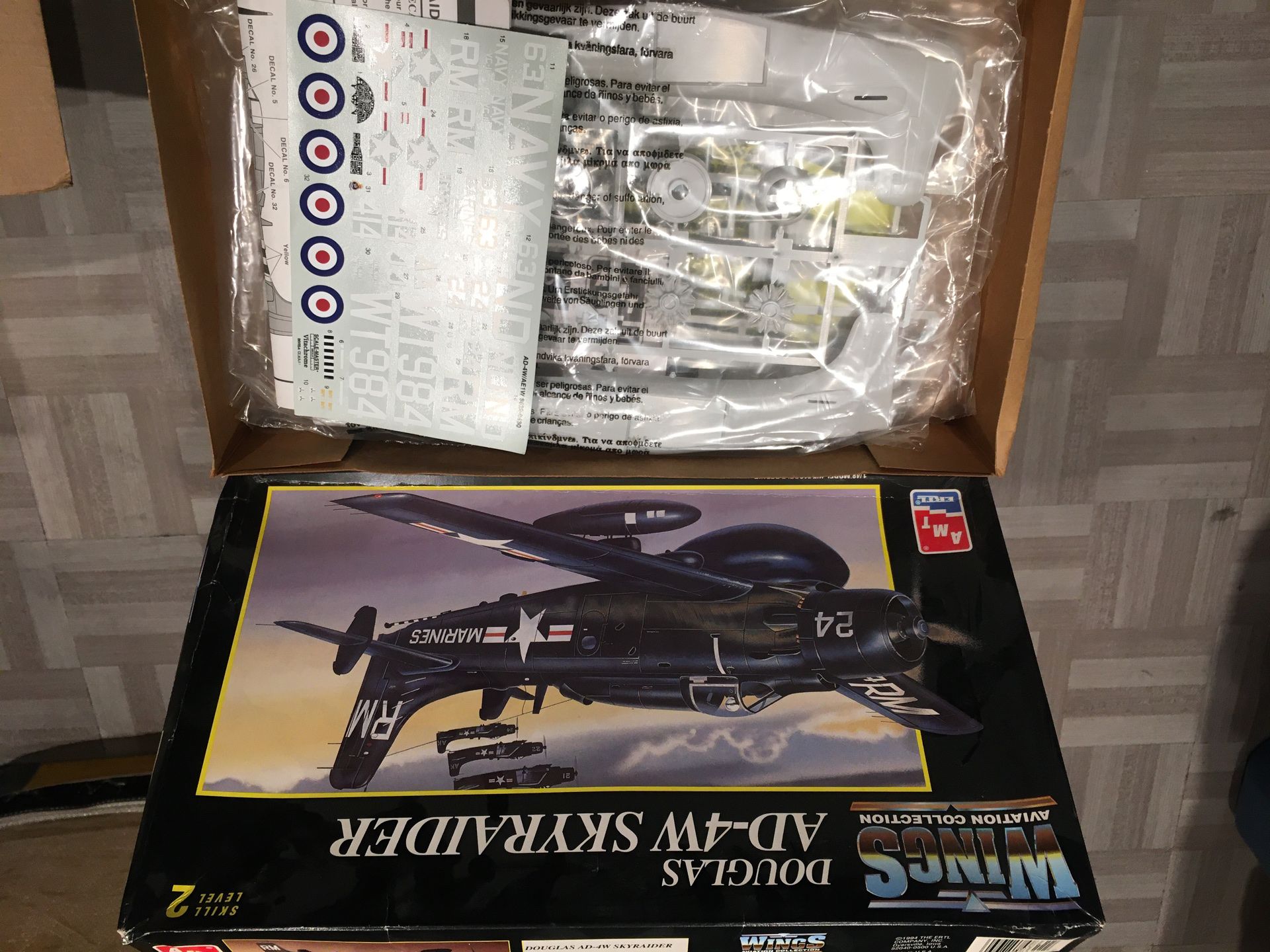 Douglas AD-4W skyraider - wings aviation collection