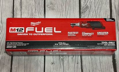 M12 High Speed 3/8” Ratchet TOOL ONLY (2567-20)