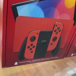 Nintendo Switch Oled  Mario Edition New 