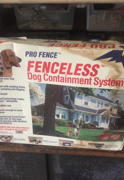 Dog fence, fence less