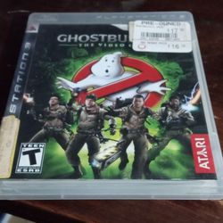 Ghost Busters PS3 Replacement Video Game Case With Booklet 