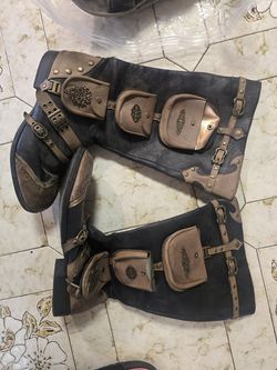 Burning man boots 2 pair