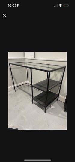 Glass Desk 