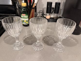 Crystal glasses