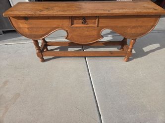 Spanish Colonial Baroque Style Console Table