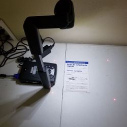 Projector and document reader