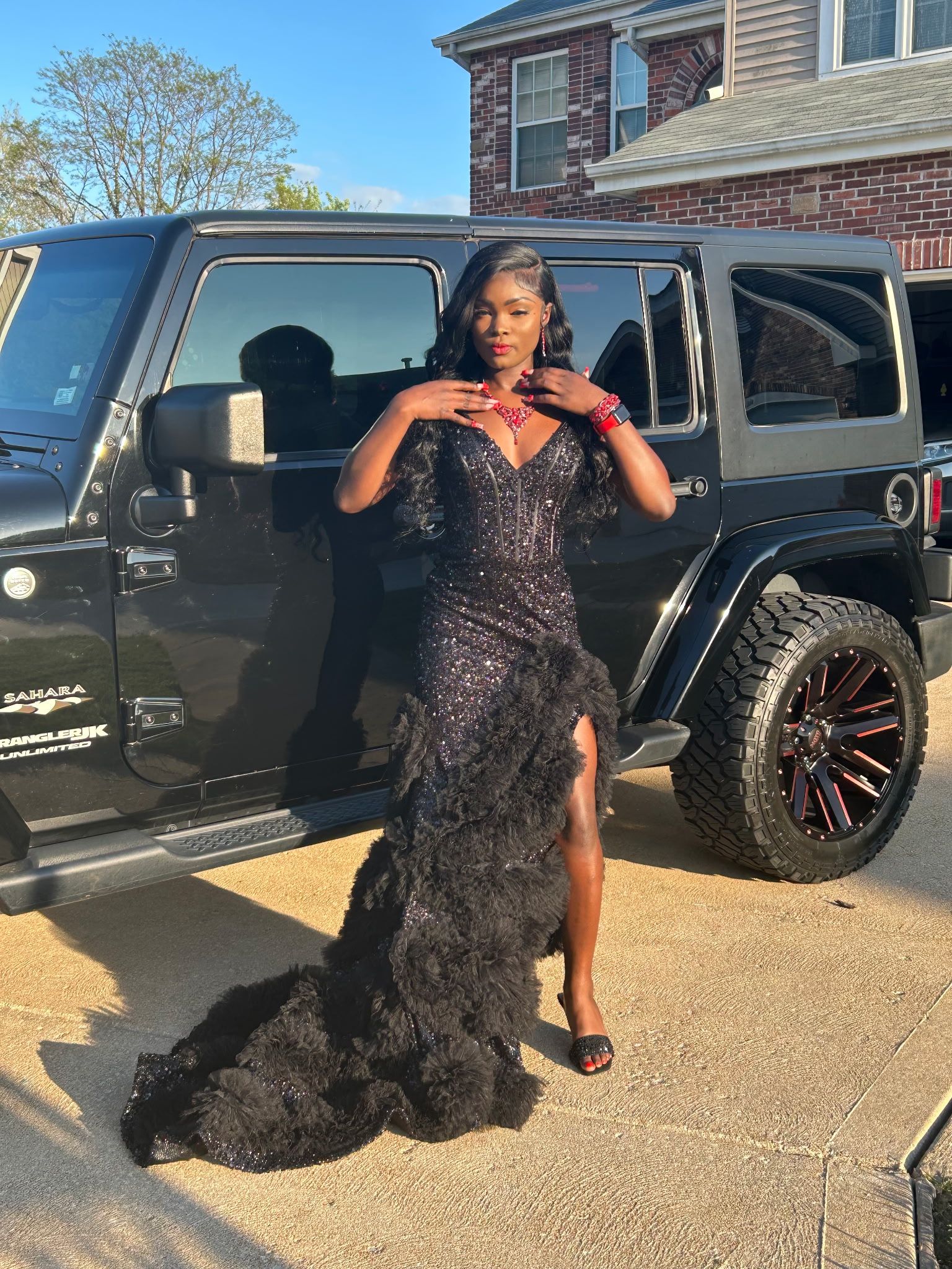Black Mermaid Dress