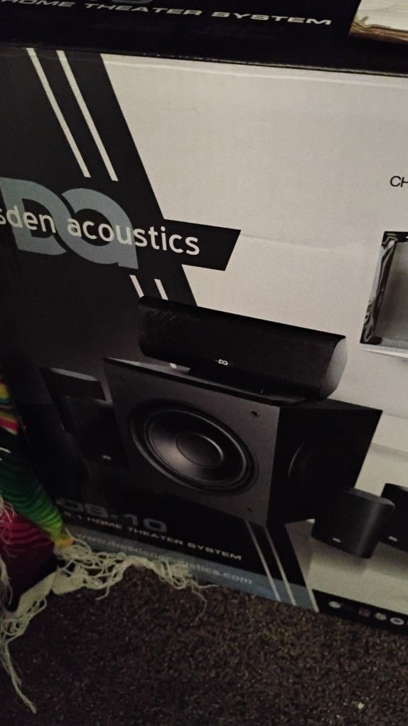 Nonpower Sub With 6 Speakers Needs External Receiver No Bluetooth